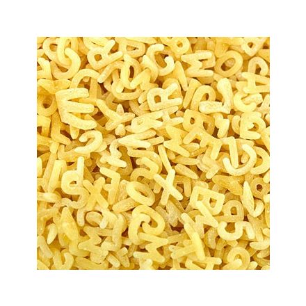 Bio tönköly tészta abc 5 kg Naturgold XXL