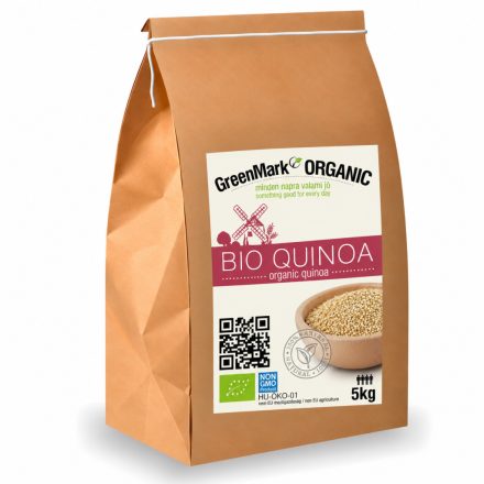 Bio Quinoa fehér 5 kg GreenMark XXL