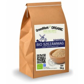 Bio Szezámmag hántolatlan 5 kg GreenMark XXL
