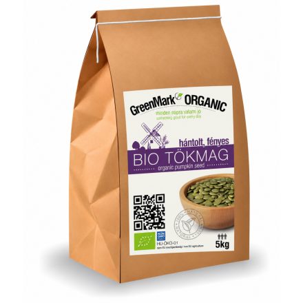 Bio Tökmag hántolt 5 kg GreenMark XXL