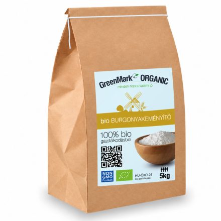 Bio Burgonyakeményítő 5 kg GreenMark XXL – burgonyakeményítő