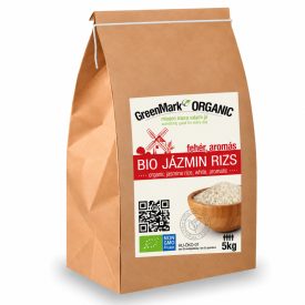 Bio Jázmin rizs fehér 5 kg GreenMark XXL