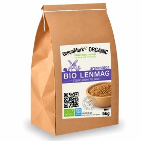 Bio Lenmag aranysárga 5 kg GreenMark XXL