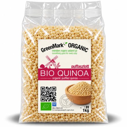 Bio Quinoa Puffasztott 1 kg GreenMark XXL