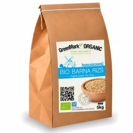 Bio Rizs Barna hosszúszemű 5 kg GreenMark XXL