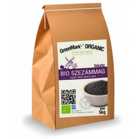 Bio Szezámmag fekete 5 kg GreenMark XXL