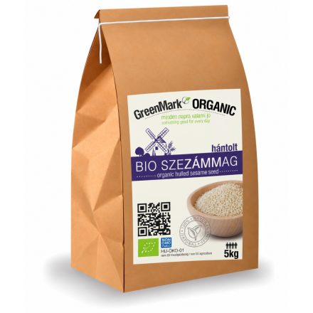Bio Szezámmag hántolt 5 kg GreenMark XXL