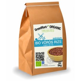 Bio Vörös Rizs 5 kg GreenMark XXL