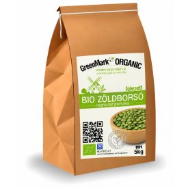 Bio Zöldborsó felezett 5 kg GreenMark XXL – 4ELEM