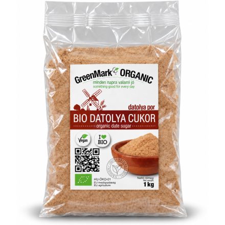 Bio Datolya cukor 1 kg GreenMark XXL – datolyacukor