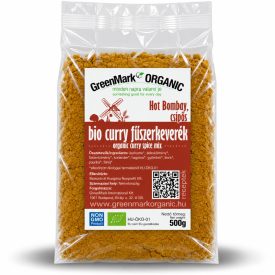   Bio Curry fűszerkeverék Hot Bombay, csípős 500 g GreenMark XXL