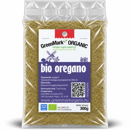 Bio Oregano őrölt 300 g GreenMark XXL