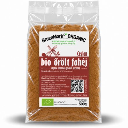Bio Fahéj Ceylon őrölt 500 g GreenMark XXL
