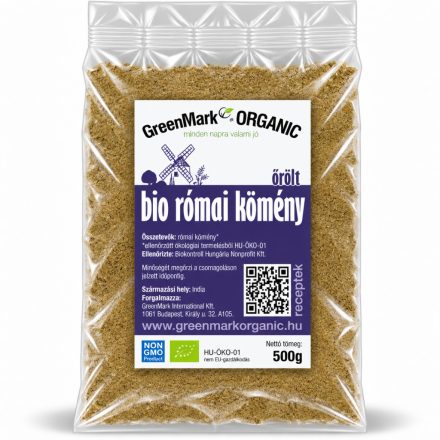 Bio Római kömény őrölt 500 g GreenMark XXL