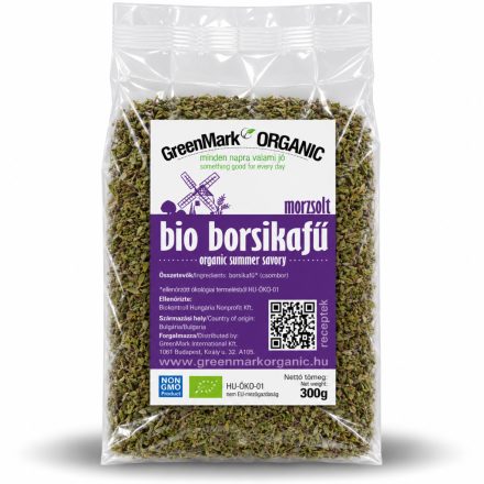 Bio Borsikafű morzsolt 300 g GreenMark XXL