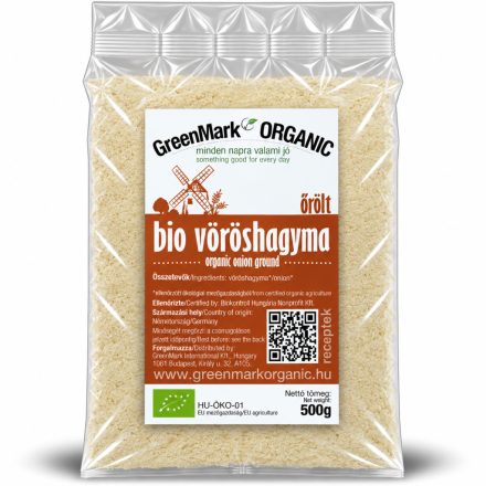 Bio Vöröshagyma őrölt 500 g GreenMark XXL