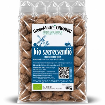 Bio Szerecsendió egész 500 g GreenMark XXL