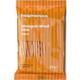   Bio Teljes kiőrlésű ropogós pálcika himalája sóval 60 g Harmonica 