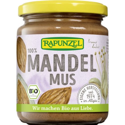 Bio Mandulakrém 100%-os vegán 250 g Rapunzel