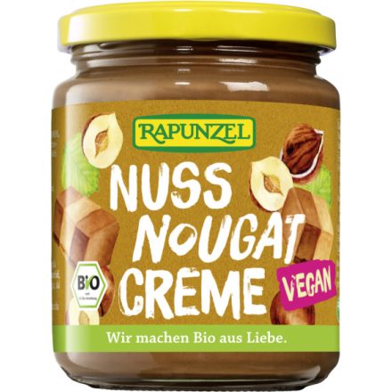 Bio Mogyorós nugátkrém 33% mogyoróval vegán 250 g  Rapunzel