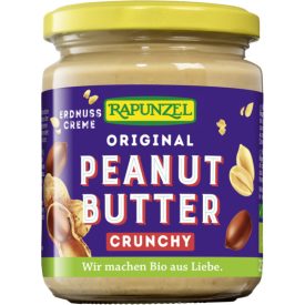 Bio Ropogós földimogyoró vaj 250 g  Rapunzel