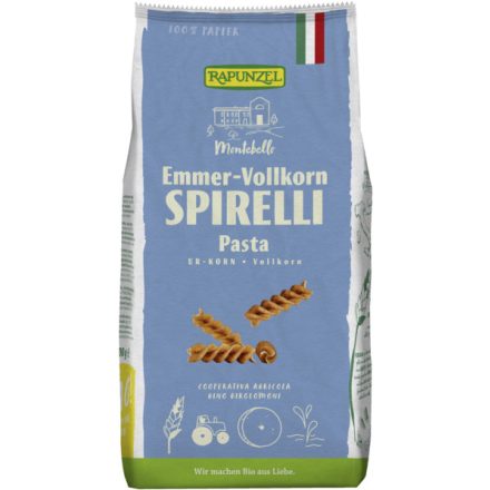 Bio Tönkespirál teljes kiőrlésű 500 g Rapunzel 