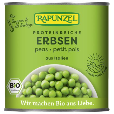 Bio Zöldborsó lében 340 g Rapunzel 