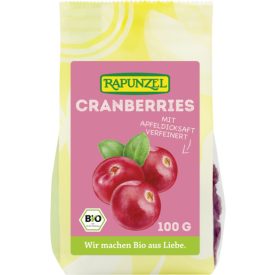 Bio Vörös áfonya 100 g Rapunzel