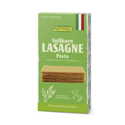 Bio Lasagne teljes kiőrlésű 250 g Rapunzel 