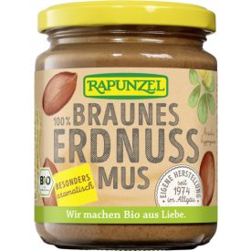 Bio Barna Földimogyoróvaj 250 g Rapunzel