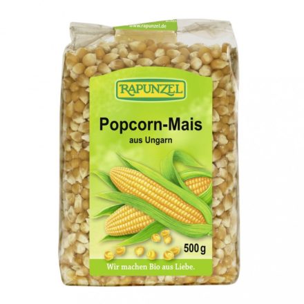 Bio Pattogatnivaló kukorica - popcorn 500 g Rapunzel 