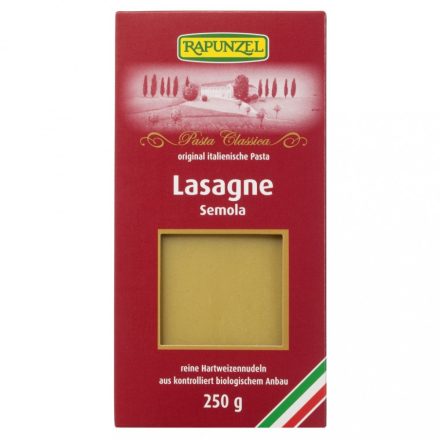 Bio Lasagne durum fehér 250 g Rapunzel 
