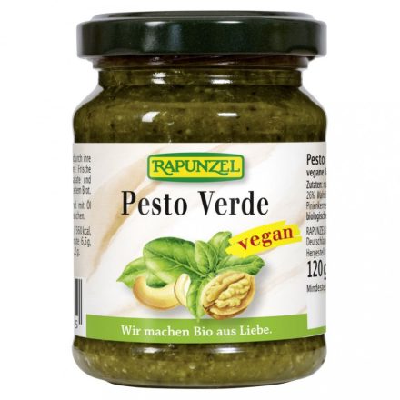 Bio Pesto verde vegán 120 g Rapunzel 