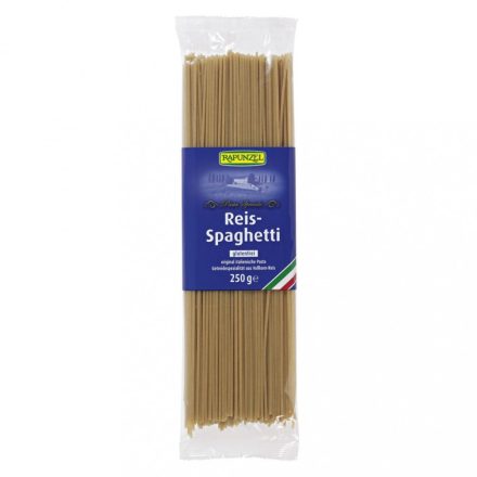 Bio Rizs-spagetti teljes kiőrlésű gluténmentes 250 g Rapunzel 