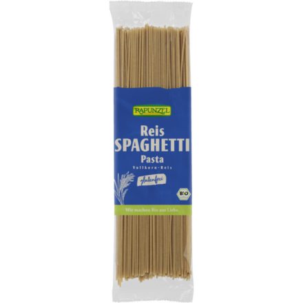 Bio Rizs-spagetti teljes kiőrlésű gluténmentes 250 g Rapunzel 