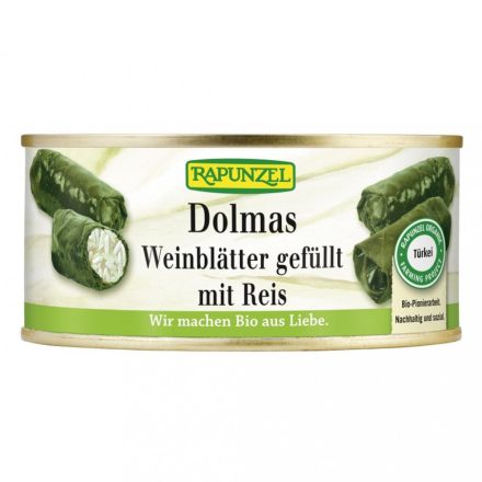 Bio Szőlőlevélbe töltött rizs, vegán 280 g Rapunzel 