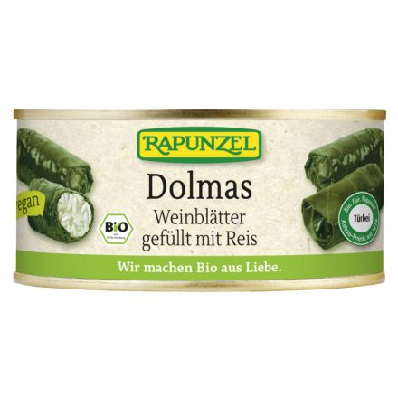 Bio Szőlőlevélbe töltött rizs, vegán 280 g Rapunzel 