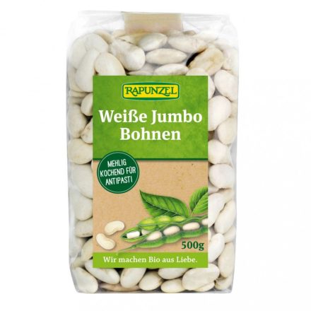 Bio Fehér jumbo bab 500 g Rapunzel 