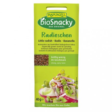 BioSnacky Retek csíramag 40 g Rapunzel