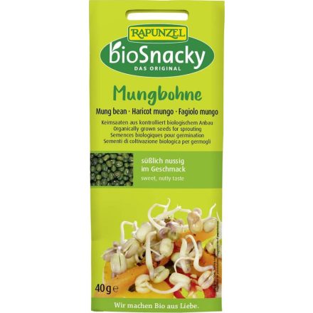 Bio csíramag Mungobab 40 g Rapunzel