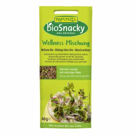 BioSnacky Wellness csíramagkeverék 40 g Rapunzel