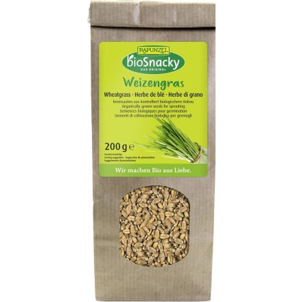 Bio csíramag Búzafű 200 g Rapunzel