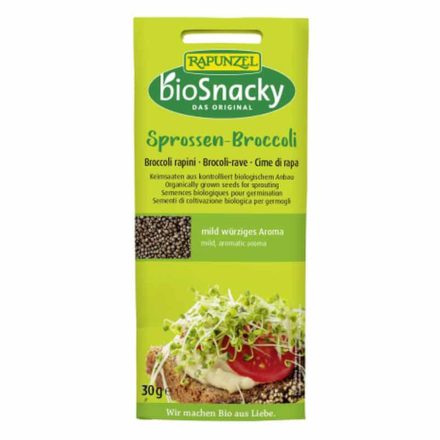 BioSnacky Brokkoli csíramag 30 g Rapunzel