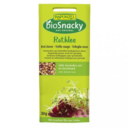 BioSnacky Vöröshere csíramag 30 g Rapunzel