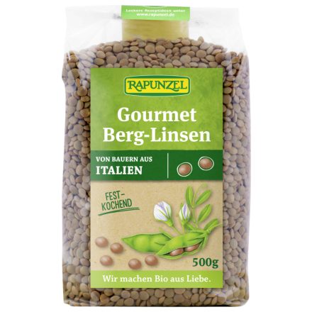 Bio Gourmet lencse 500 g Rapunzel 