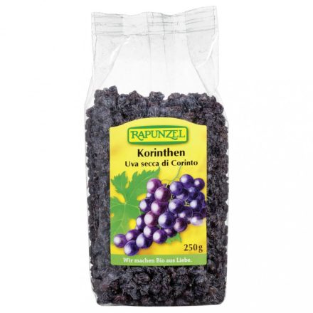 Bio Mazsola Korintoszi kék szőlőből 250 g Rapunzel 