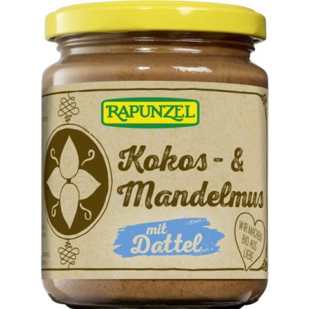 Bio Kókusz-mandula krém datolyával vegán 250 g Rapunzel