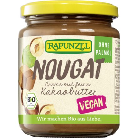 Bio Nugát krém kakaóvajjal vegán 250 g Rapunzel 