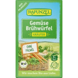 Bio Zöldségleveskocka fűszeres 68 g Rapunzel