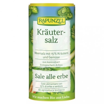 Bio Zöldfűszersó szóródobozban 125 g Rapunzel